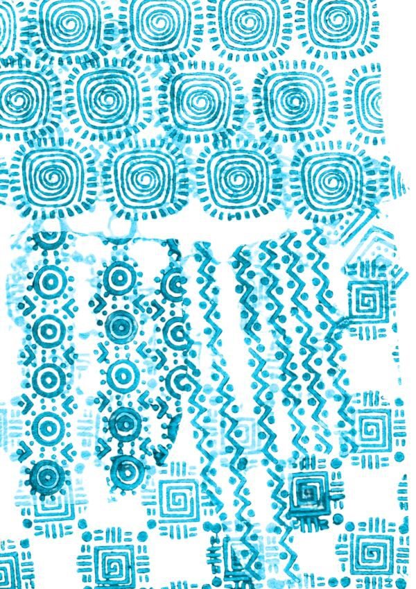 African Patterns Collage Papers - Image 3